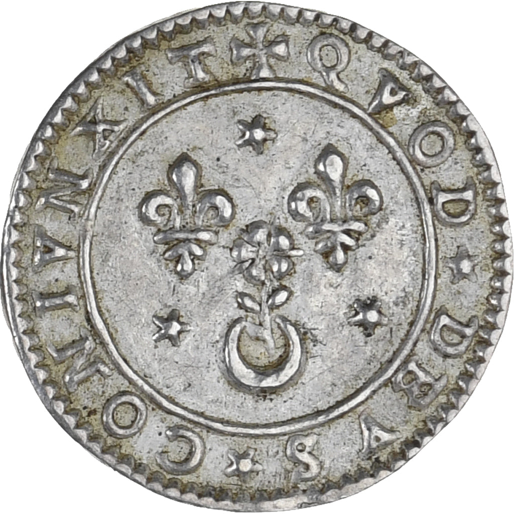 Frankrijk, Denier à épouser, Collection Térisse, ZF+, Zilver, Terisse:D114