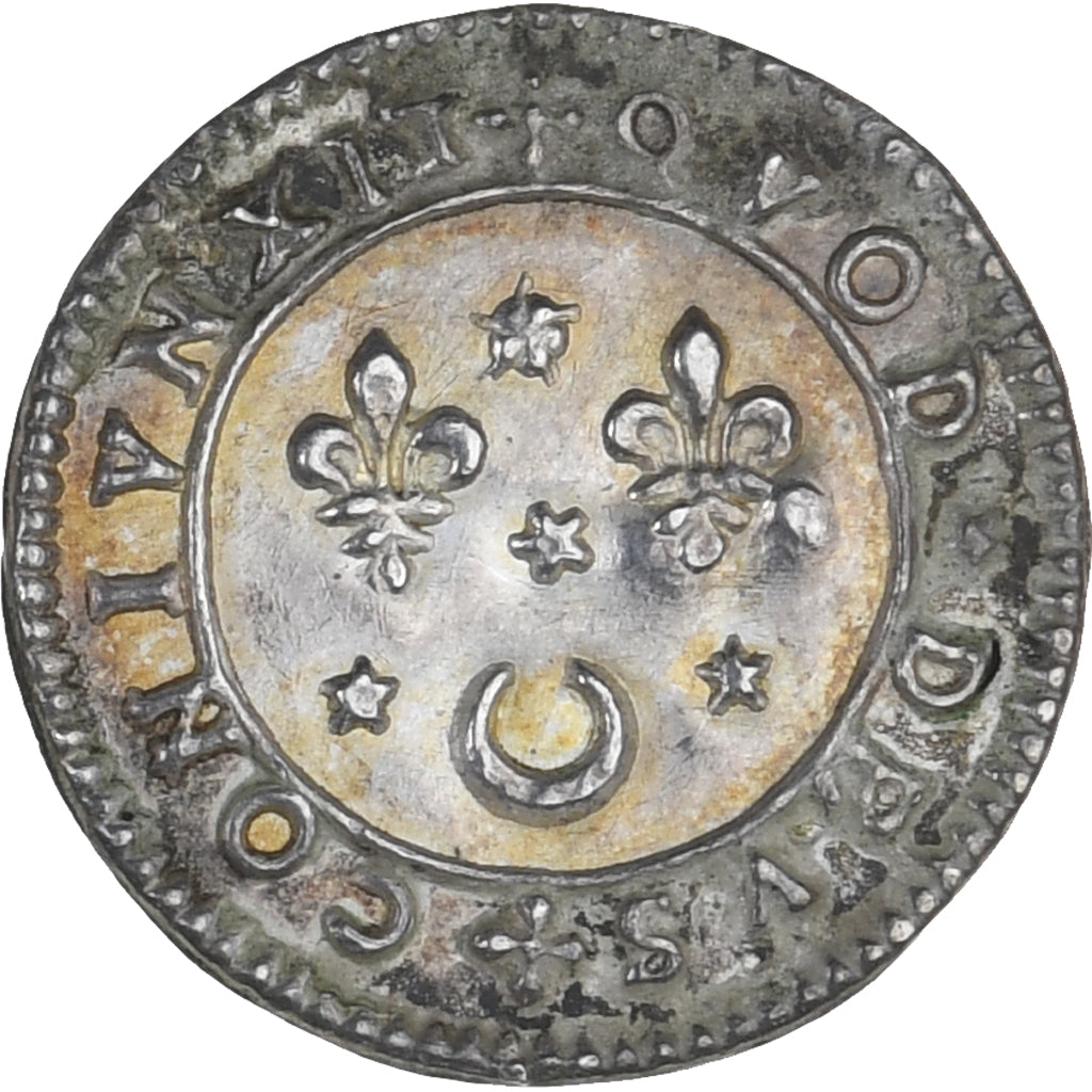 Francia, Denier à épouser, Collection Térisse, MBC+, Plata, Terisse:D113