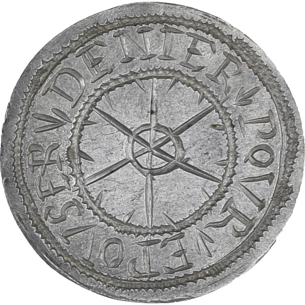 France, Denier à épouser, Collection Térisse, EF(40-45), Silver, Terisse:D41