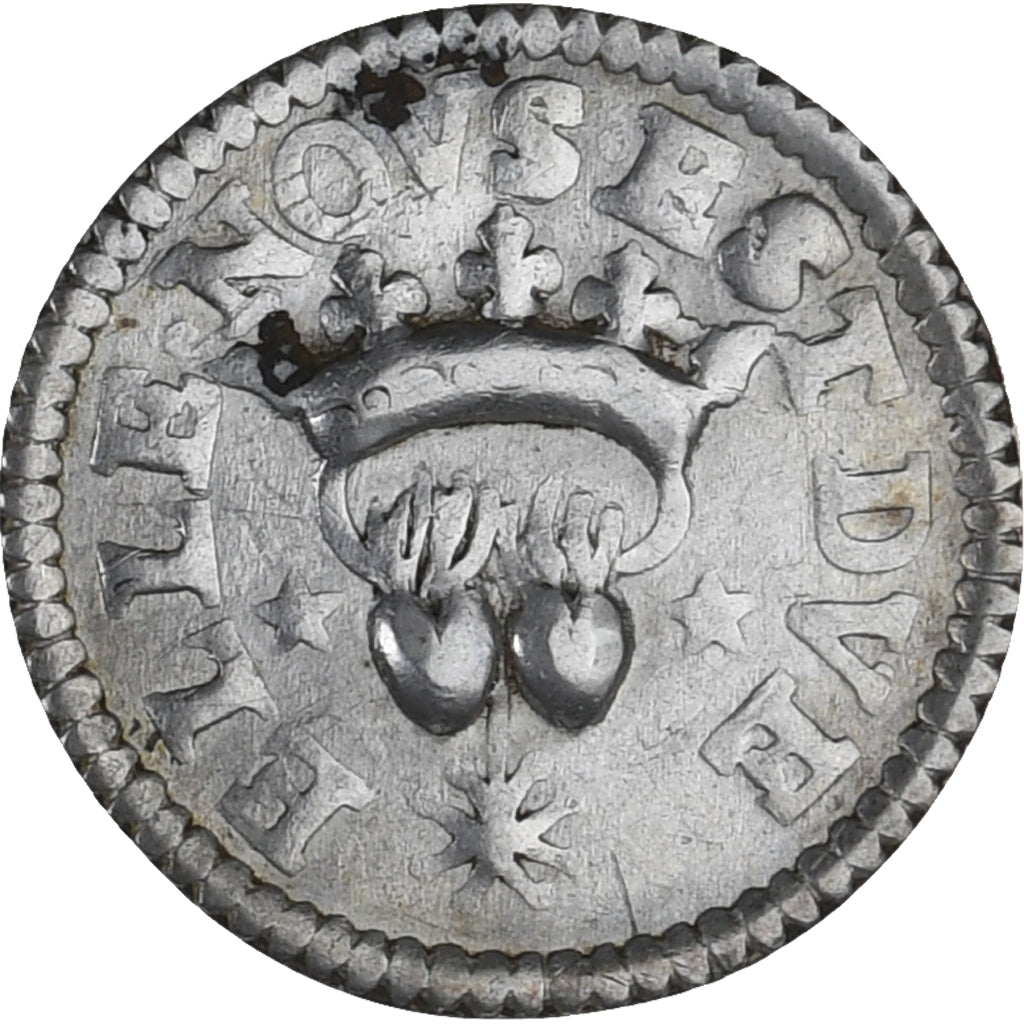 Frankrijk, Denier à épouser, Collection Térisse, FR+, Zilver, Terisse:D94