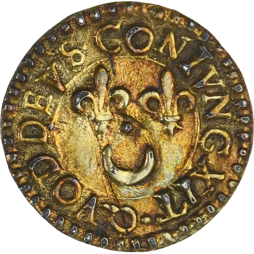 Francia, Denier à épouser, Collection Térisse, MBC+, Plata, Terisse:D8