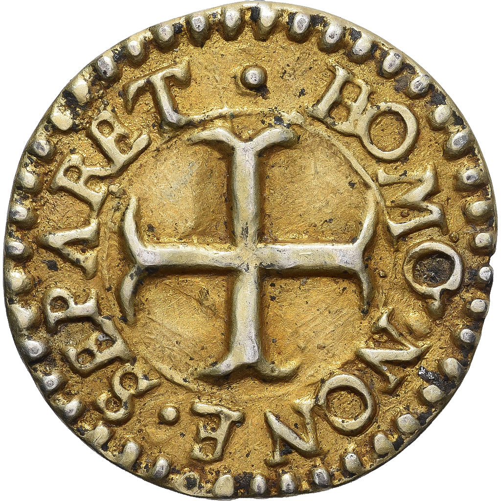 France, Denier à épouser, Collection Térisse, EF(40-45), Vermeil, Terisse:D109