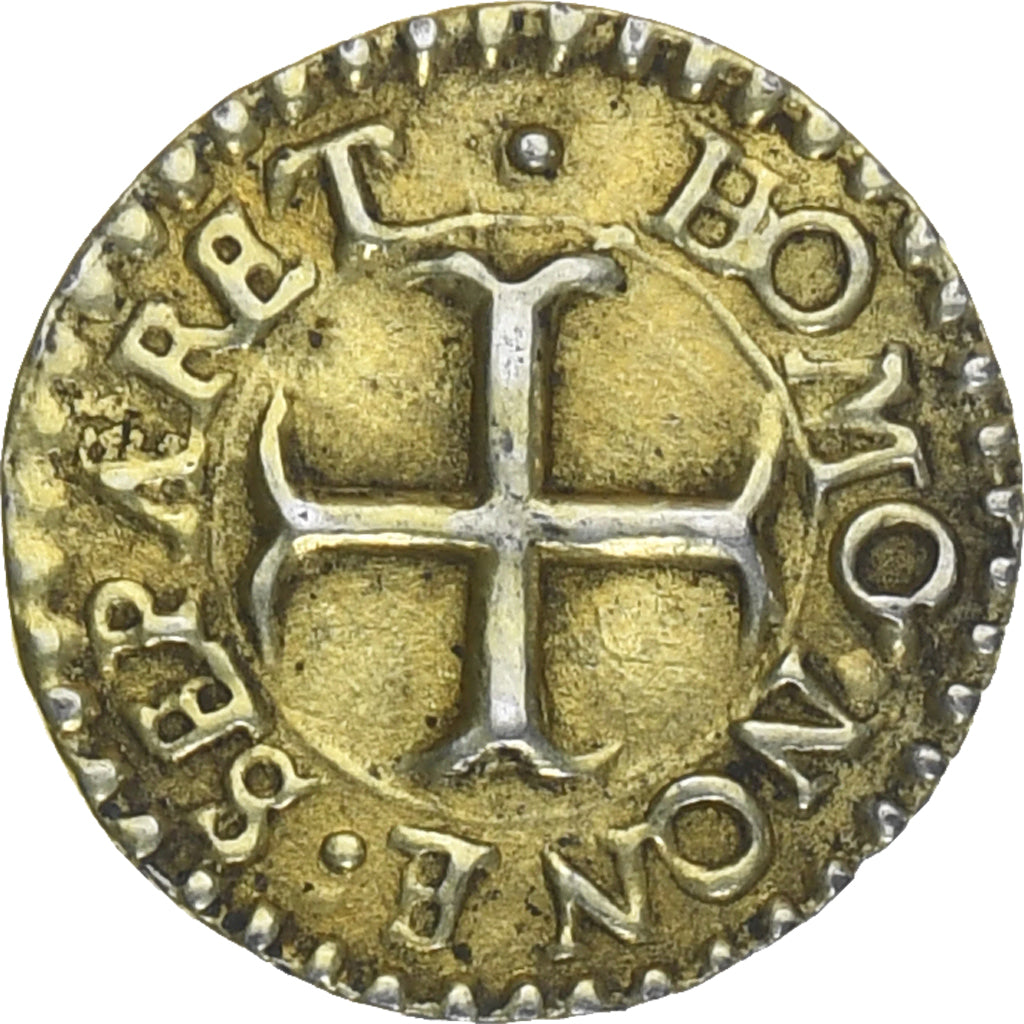 Francia, Denier à épouser, Collection Térisse, MBC+, Oro vermeil