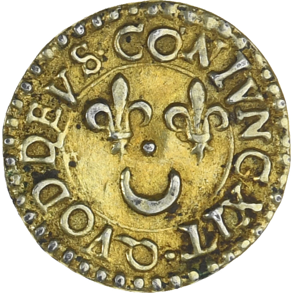 Frankrijk, Denier à épouser, Collection Térisse, ZF+, Vermeil, Terisse:D109