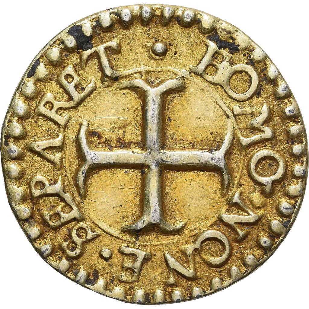 France, Denier à épouser, Collection Térisse, AU(50-53), Vermeil, Terisse:D109