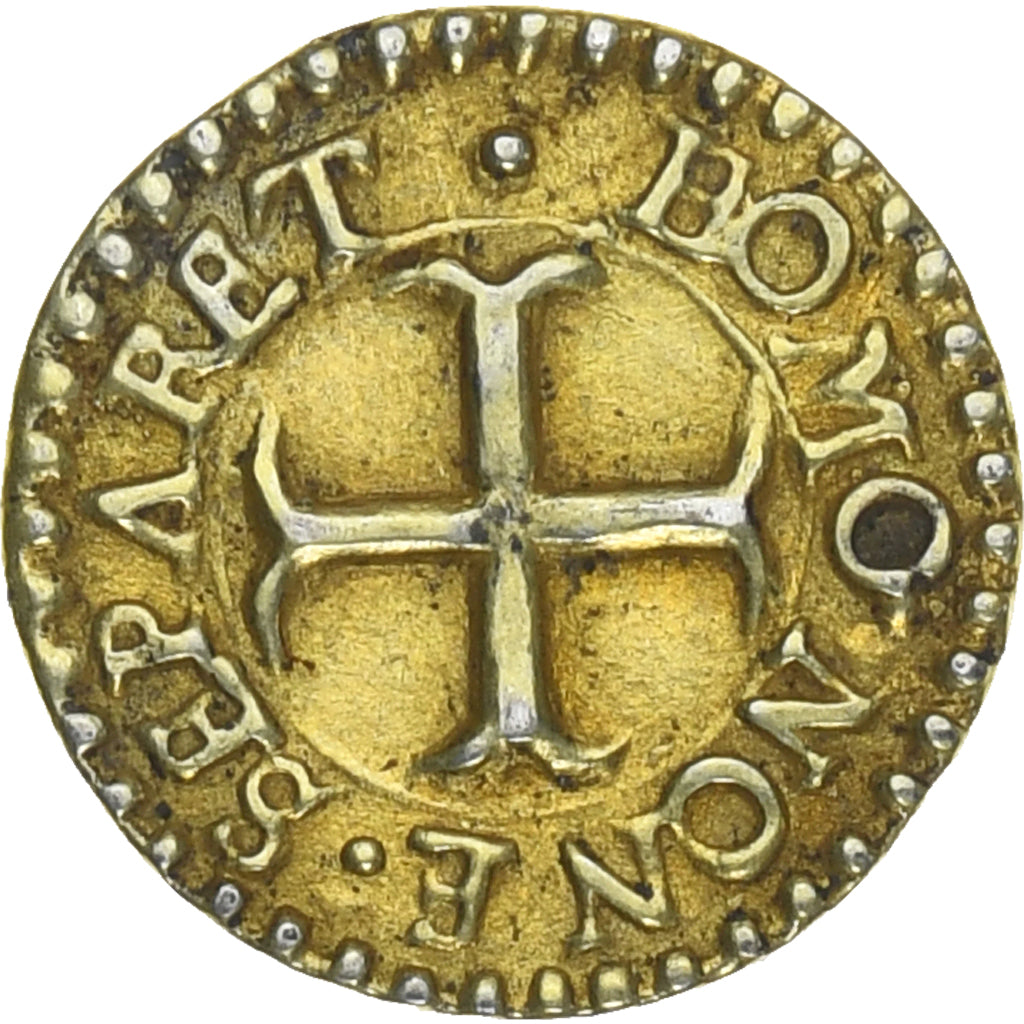 Francja, Denier à épouser, Collection Térisse, AU(50-53), Vermeil