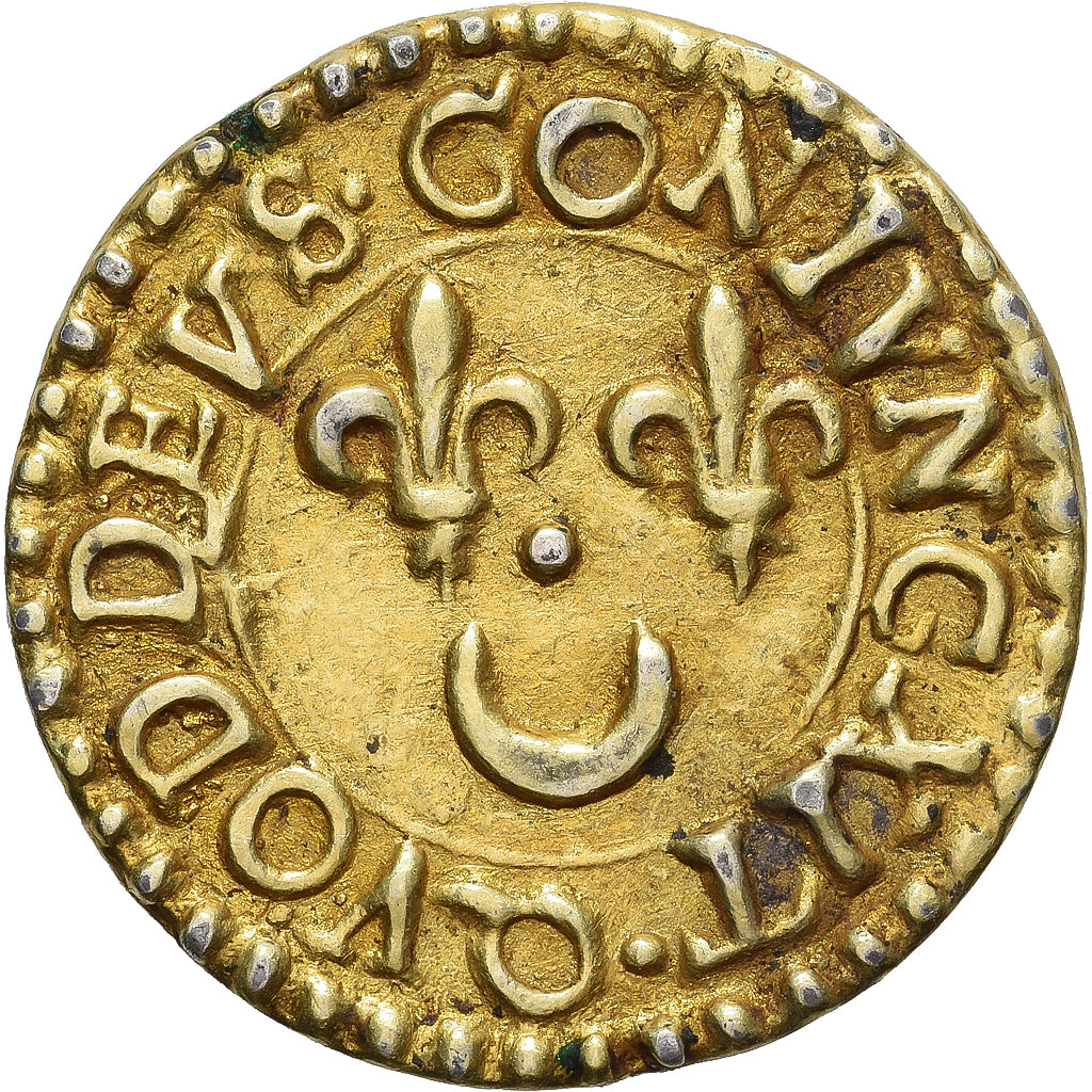 França, Denier à épouser, Collection Térisse, AU(50-53), Vermeil