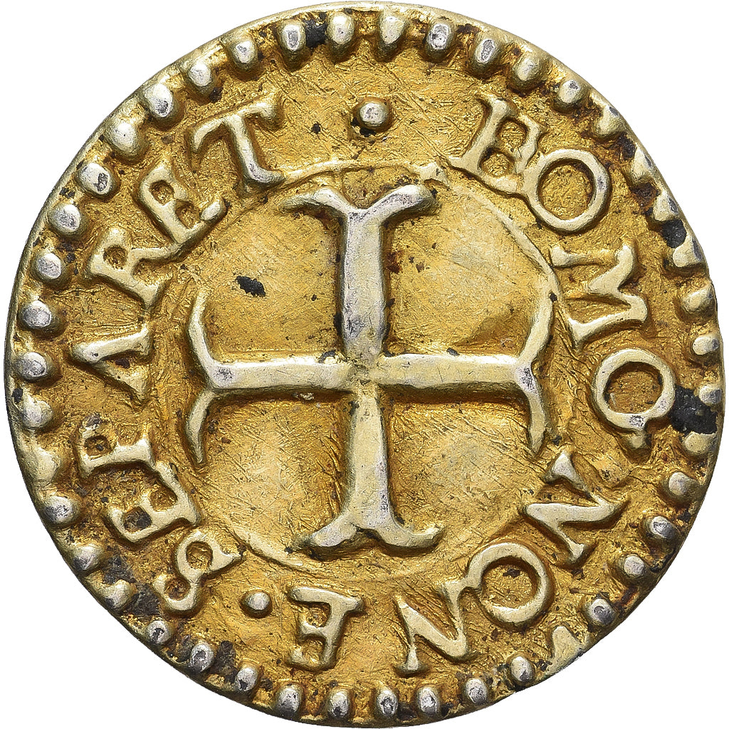 Francja, Denier à épouser, Collection Térisse, AU(50-53), Vermeil