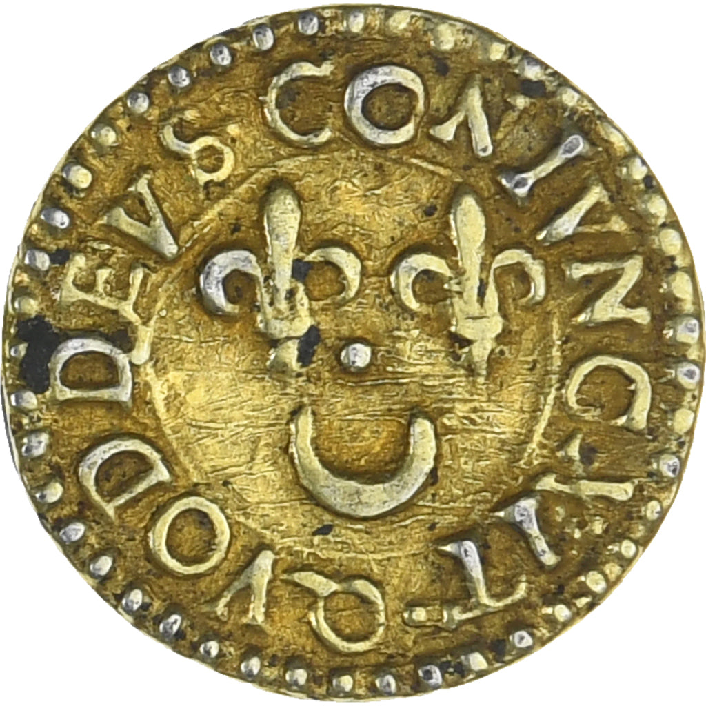 Frankrijk, Denier à épouser, Collection Térisse, ZF+, Vermeil, Terisse:D109