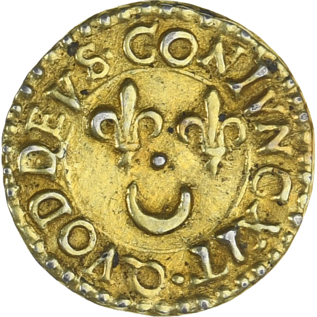 Frankrijk, Denier à épouser, Collection Térisse, ZF+, Vermeil, Terisse:D109