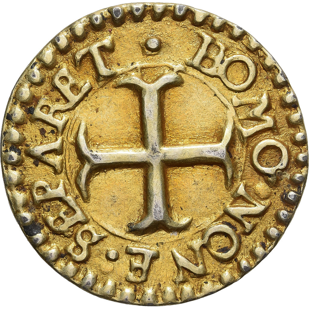 Frankrijk, Denier à épouser, Collection Térisse, ZF+, Vermeil, Terisse:D109
