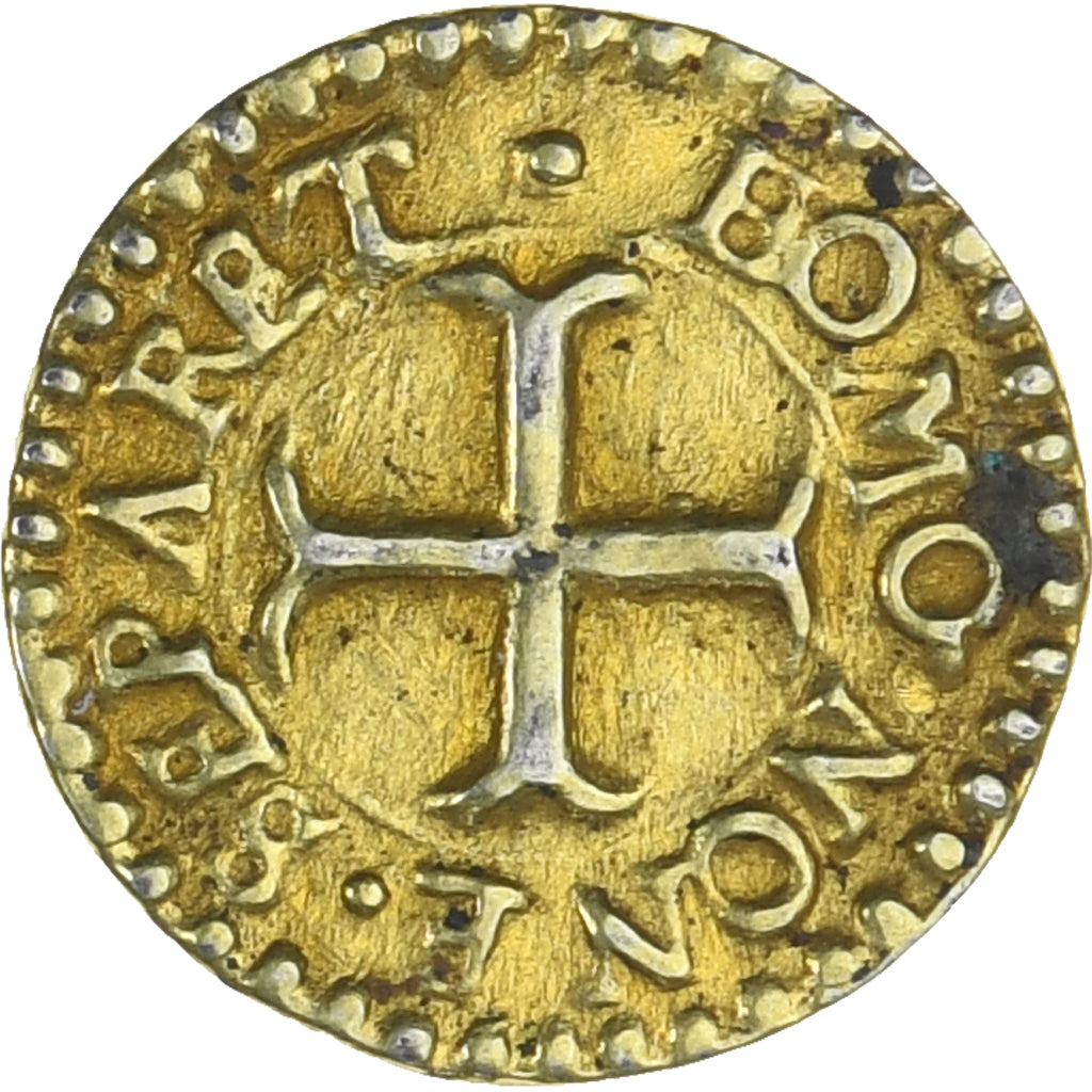 Francia, Denier à épouser, Collection Térisse, MBC+, Oro vermeil