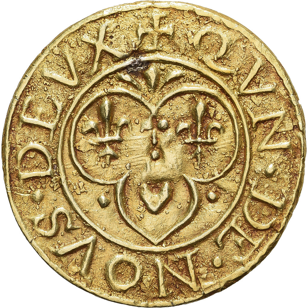 France, Denier à épouser, Collection Térisse, EF(40-45), Vermeil, Terisse:D12
