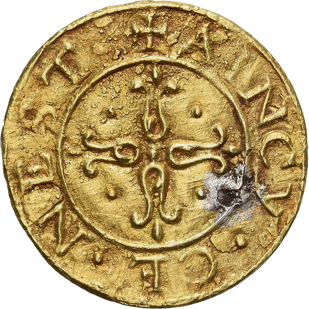 France, Denier à épouser, Collection Térisse, EF(40-45), Vermeil, Terisse:D12