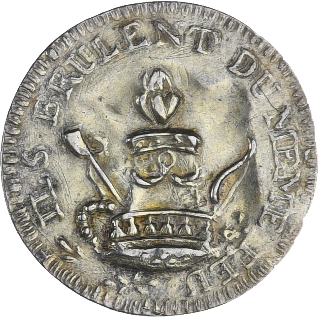 Frankrijk, Denier à épouser, Collection Térisse, ZF+, Zilver, Terisse:133DR