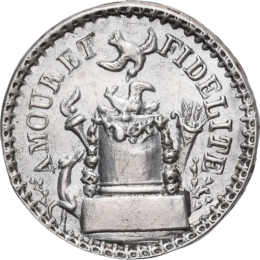 France, Denier à épouser, Collection Térisse, TTB+, Argent, Terisse:D18D