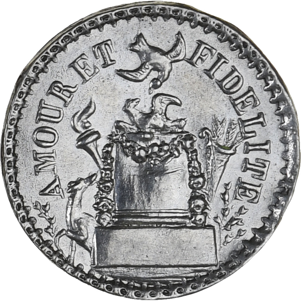 Francia, Denier à épouser, Collection Térisse, MBC+, Plata, Terisse:D18D