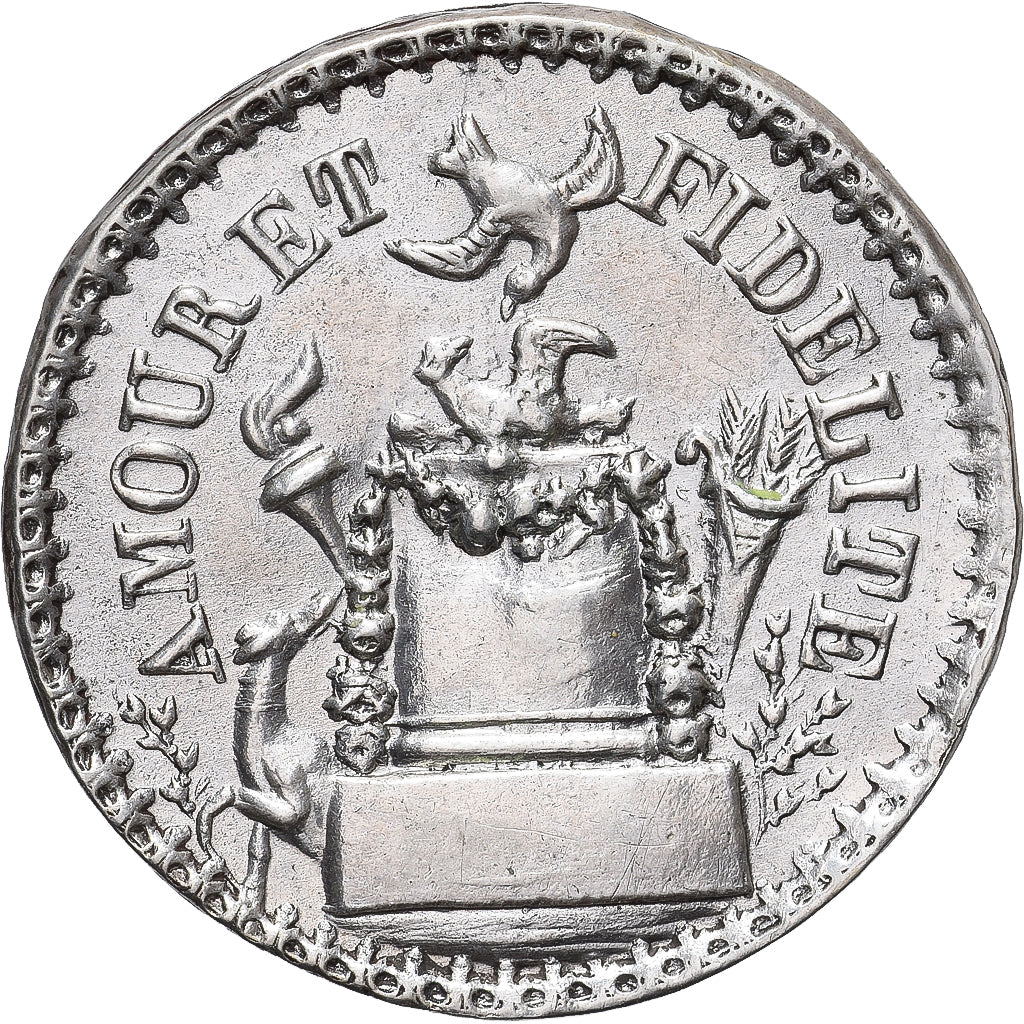 France, Denier à épouser, Collection Térisse, TTB+, Argent, Terisse:D18D