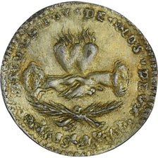 France, Denier à épouser, Collection Térisse, VF(30-35), Vermeil, Terisse:D123