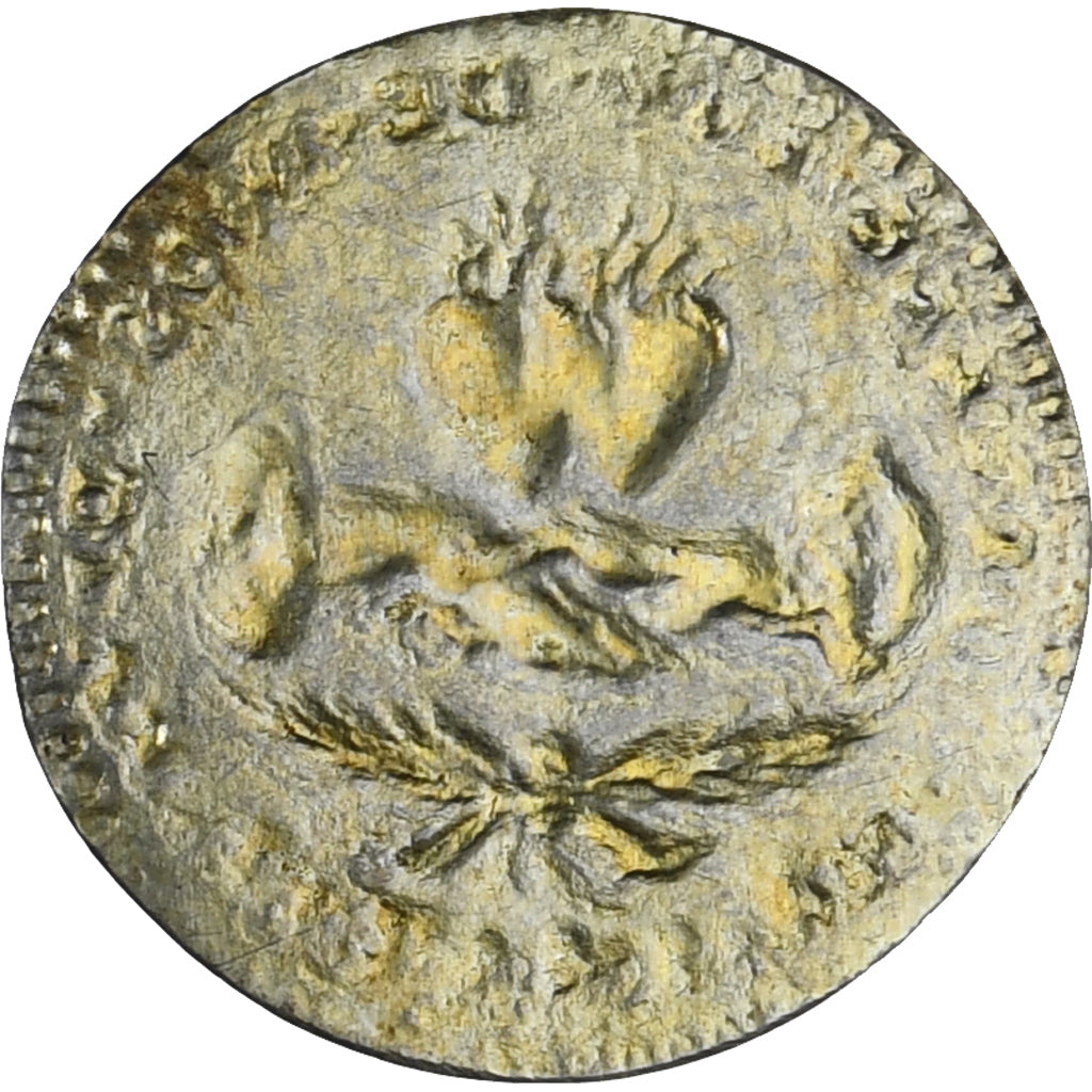 France, Denier à épouser, Collection Térisse, VF(30-35), Vermeil, Terisse:D123