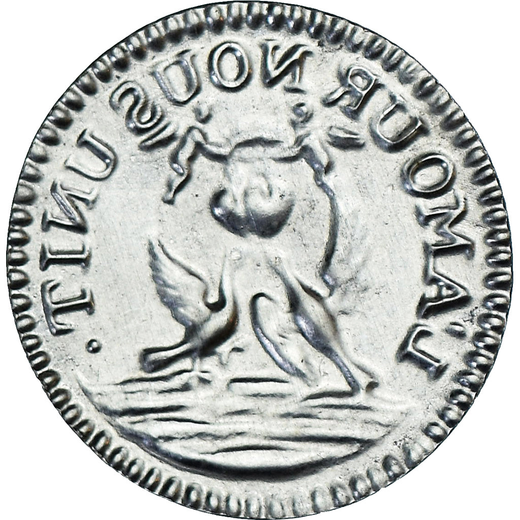 Frankrijk, Denier à épouser, Collection Térisse, PR, Zilver, Terisse:D99