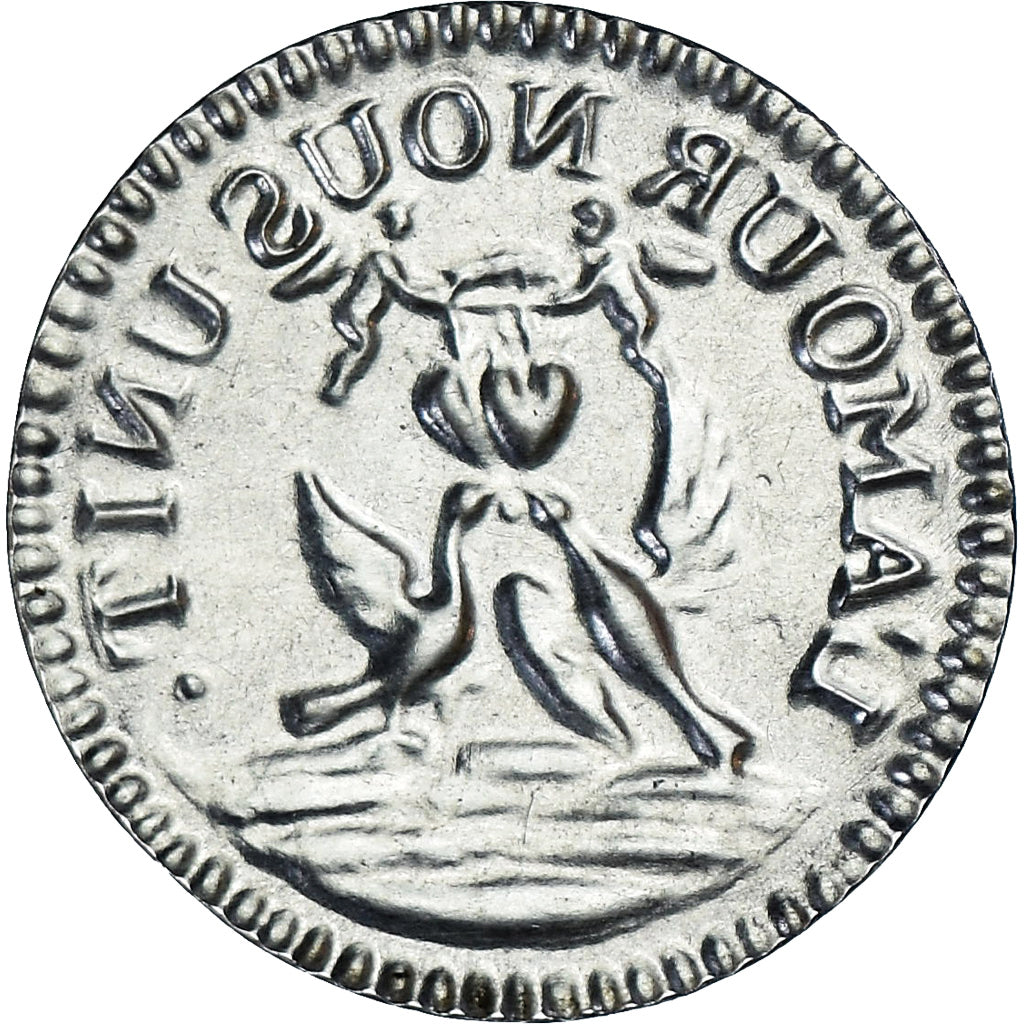 Frankrijk, Denier à épouser, Collection Térisse, PR, Zilver, Terisse:D99