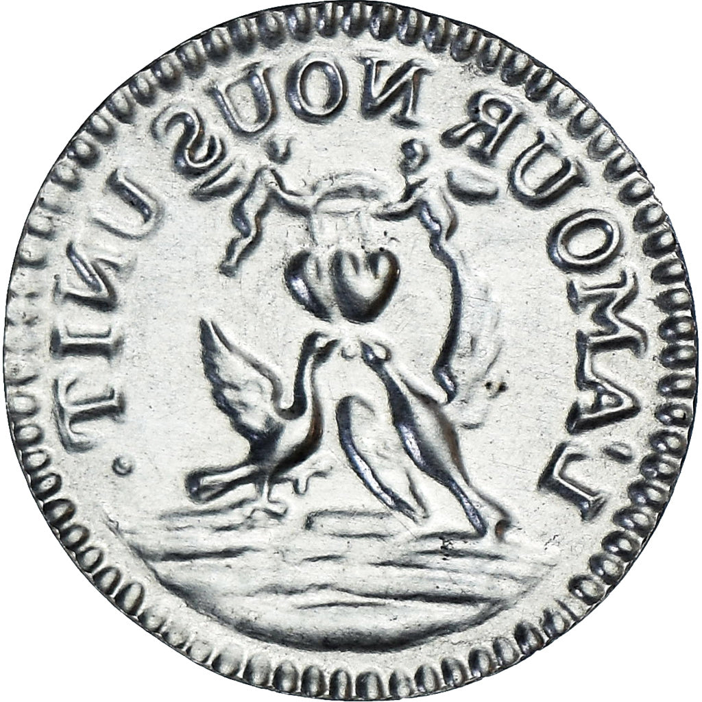 Frankrijk, Denier à épouser, Collection Térisse, PR, Zilver, Terisse:D99