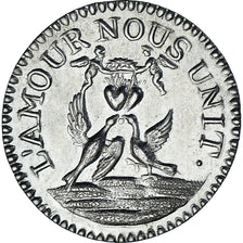 Francia, Denier à épouser, Collection Térisse, SPL-, Argento, Terisse:D99