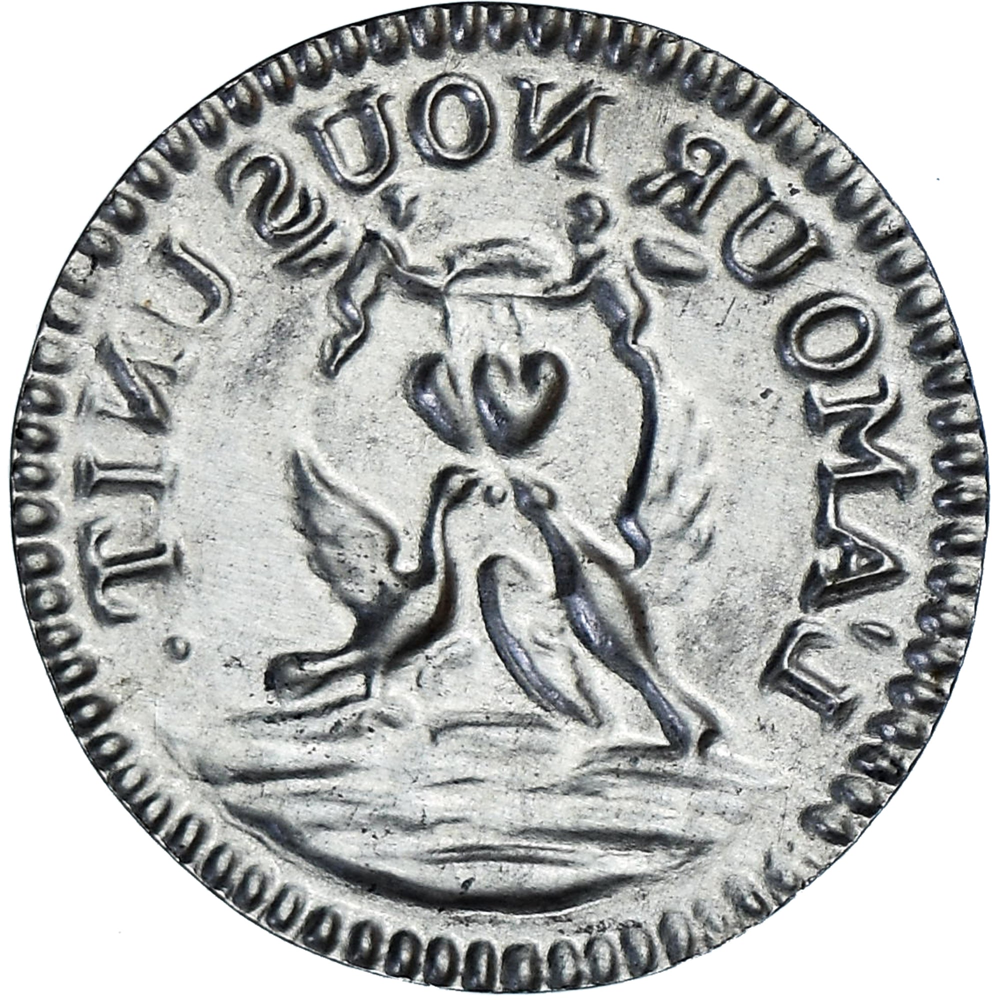 Frankrijk, Denier à épouser, Collection Térisse, PR, Zilver, Terisse:D99