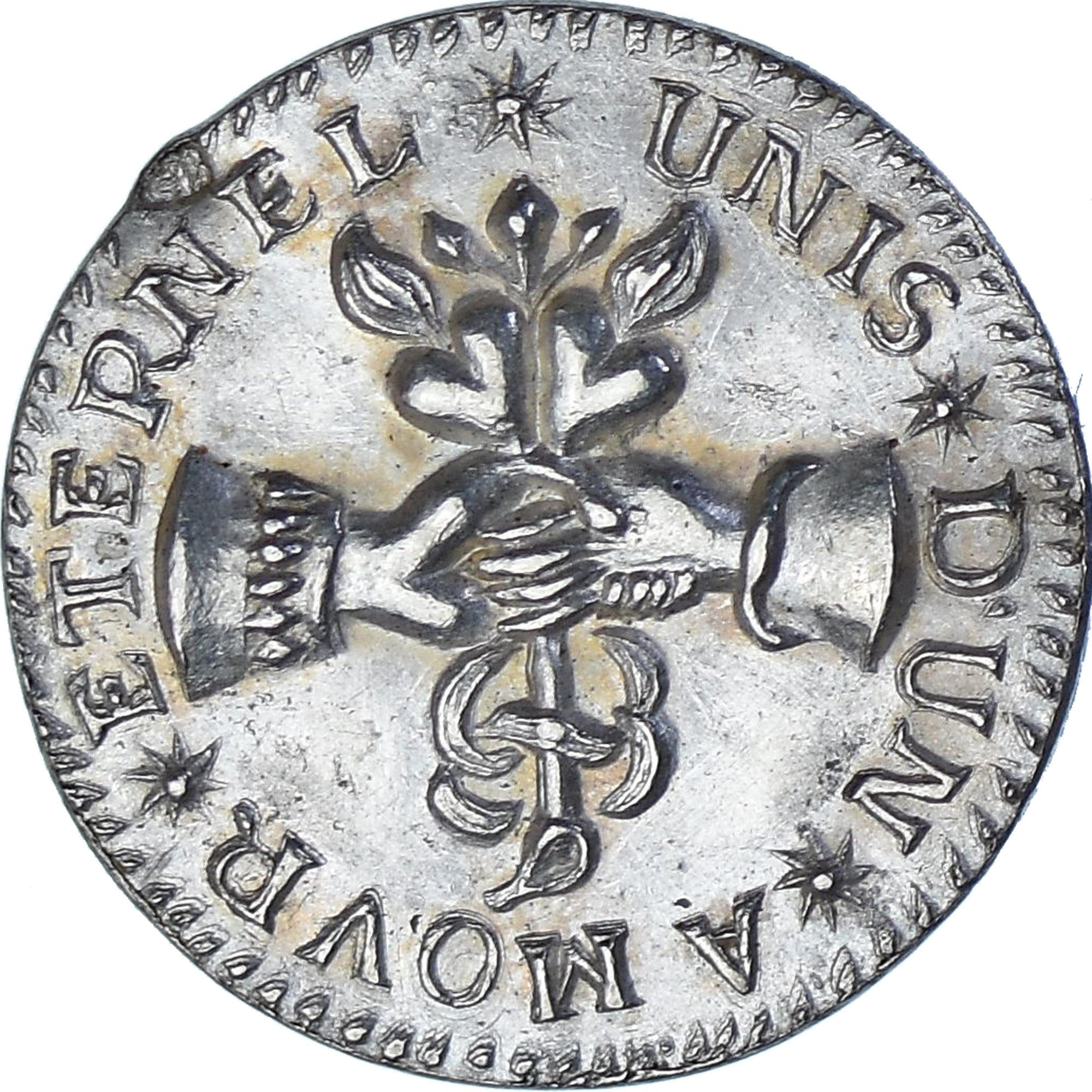 Frankrijk, Denier à épouser, Collection Térisse, PR, Zilver, Terisse:D115