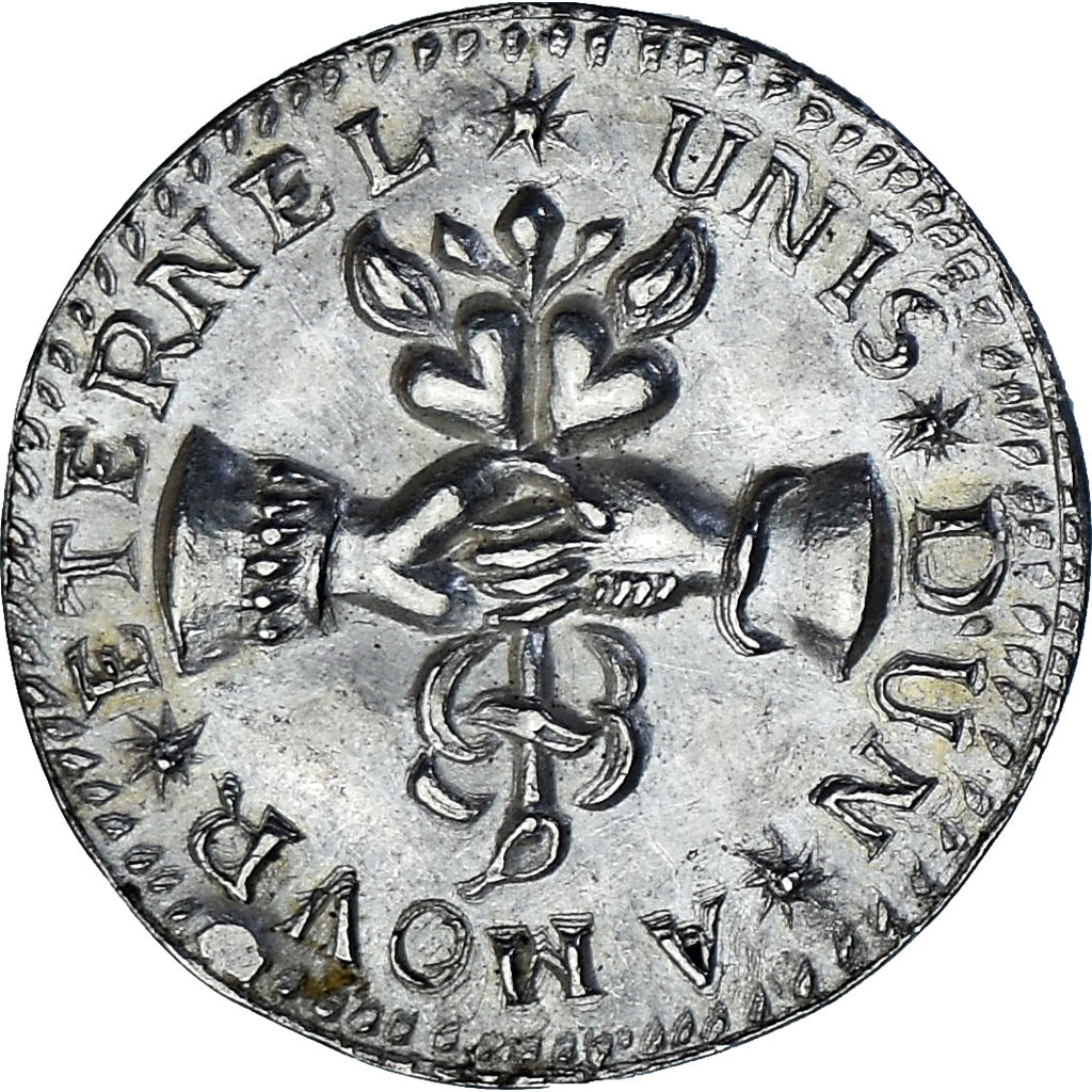 Frankrijk, Denier à épouser, Collection Térisse, PR, Zilver, Terisse:D115