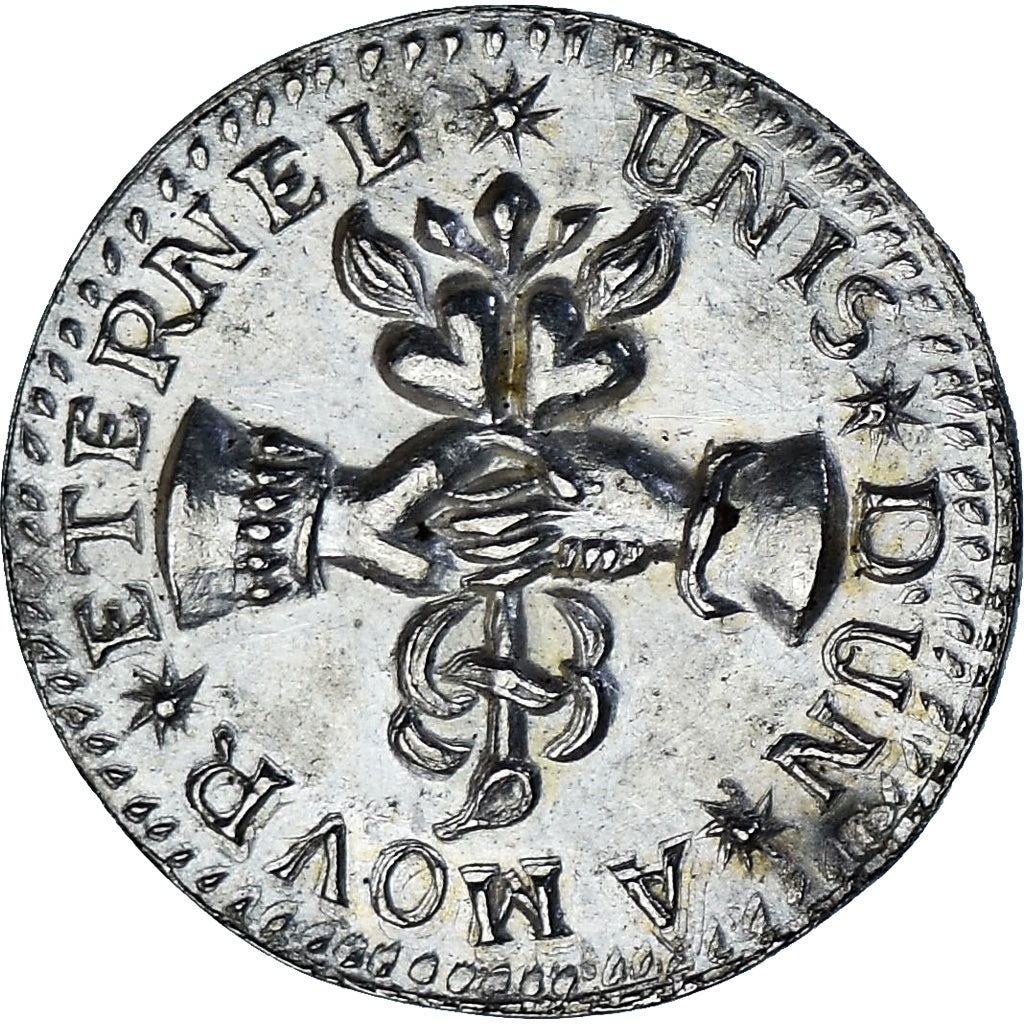 Frankrijk, Denier à épouser, Collection Térisse, PR, Zilver, Terisse:D115