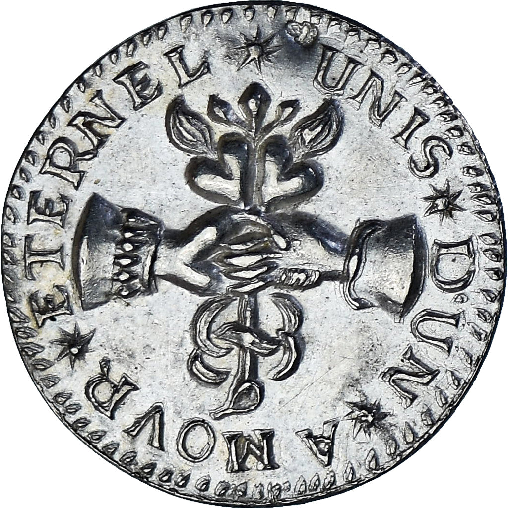 Francia, Denier à épouser, Collection Térisse, EBC, Plata, Terisse:D115