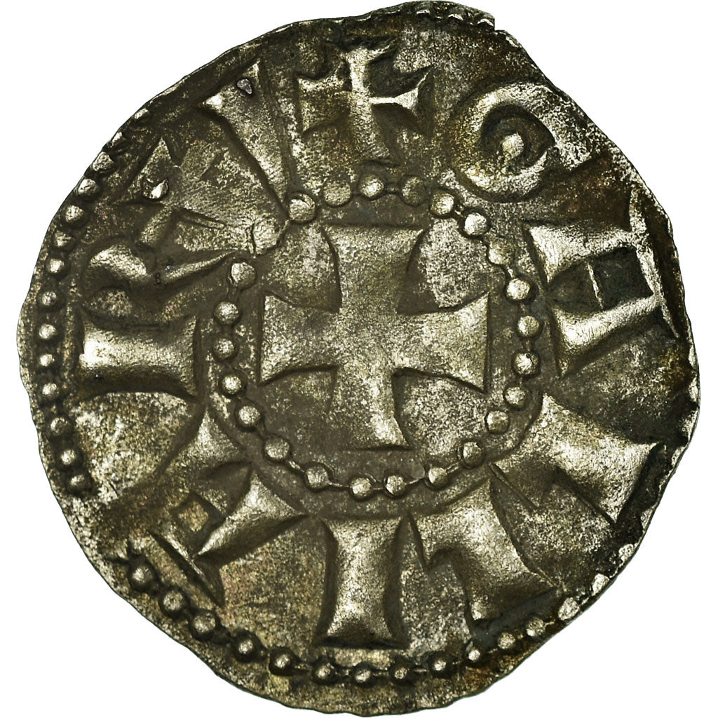 Monnaie, France, Denier, Lyon, TTB+, Argent