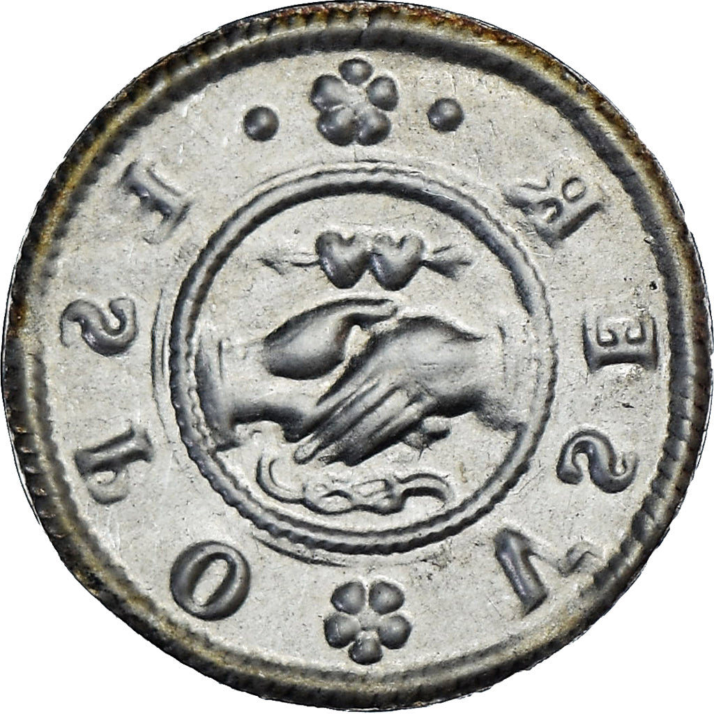 Francia, Denier à épouser, Collection Térisse, BB+, Argento, Terisse:D67