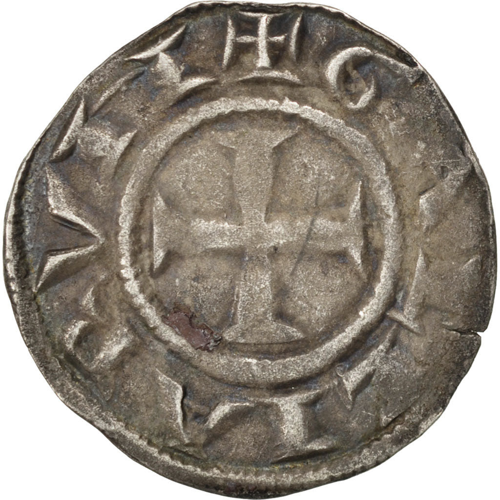 Coin, France, Denarius, Lyons, EF(40-45), Silver