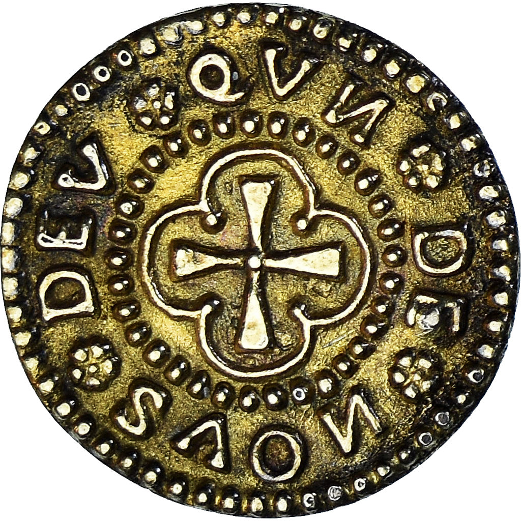 Francia, Denier à épouser, Collection Térisse, BB+, Vermeil, Terisse:D15