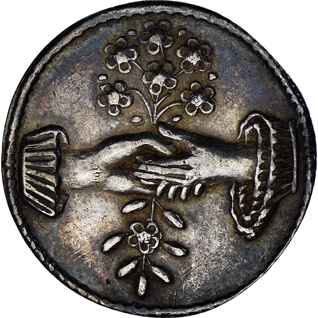 Francia, Denier à épouser, Collection Térisse, BB+, Argento, Terisse:D4