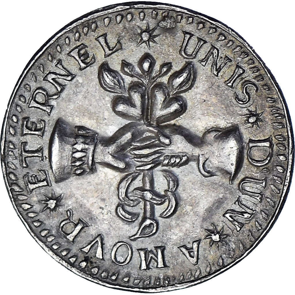 Francia, Denier à épouser, Collection Térisse, BB, Argento, Terisse:D128