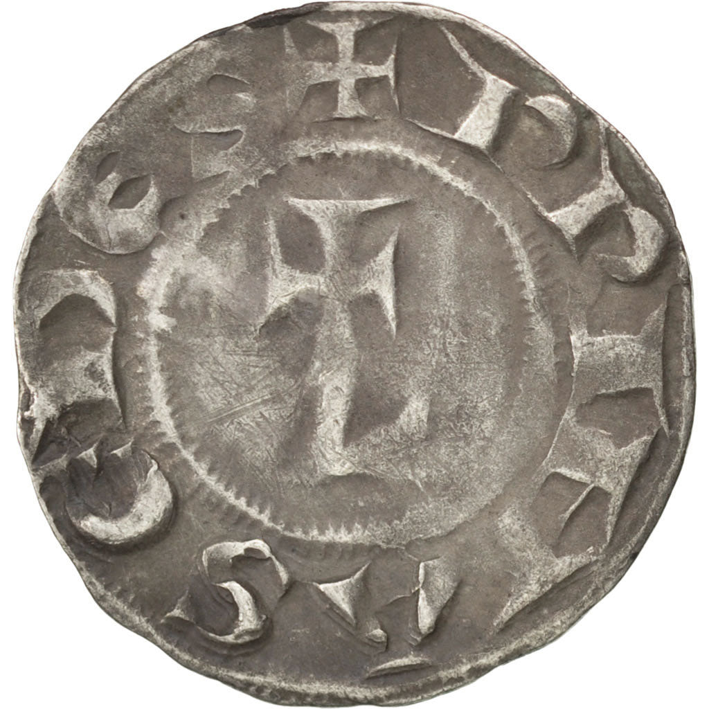 Monnaie, France, Denier, Lyon, TTB, Argent