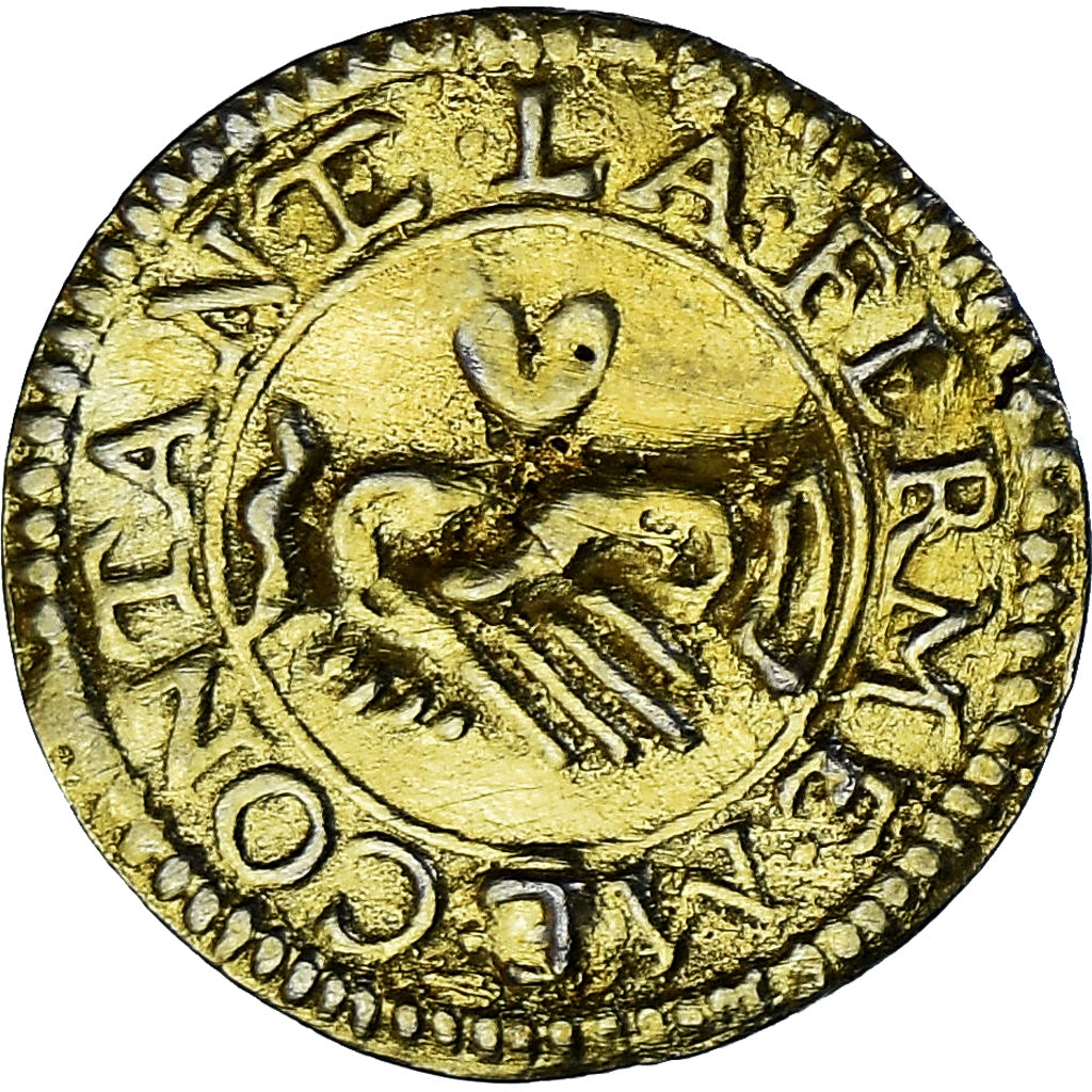 Frankrijk, Denier à épouser, Collection Térisse, ZF+, Vermeil, Terisse:D78