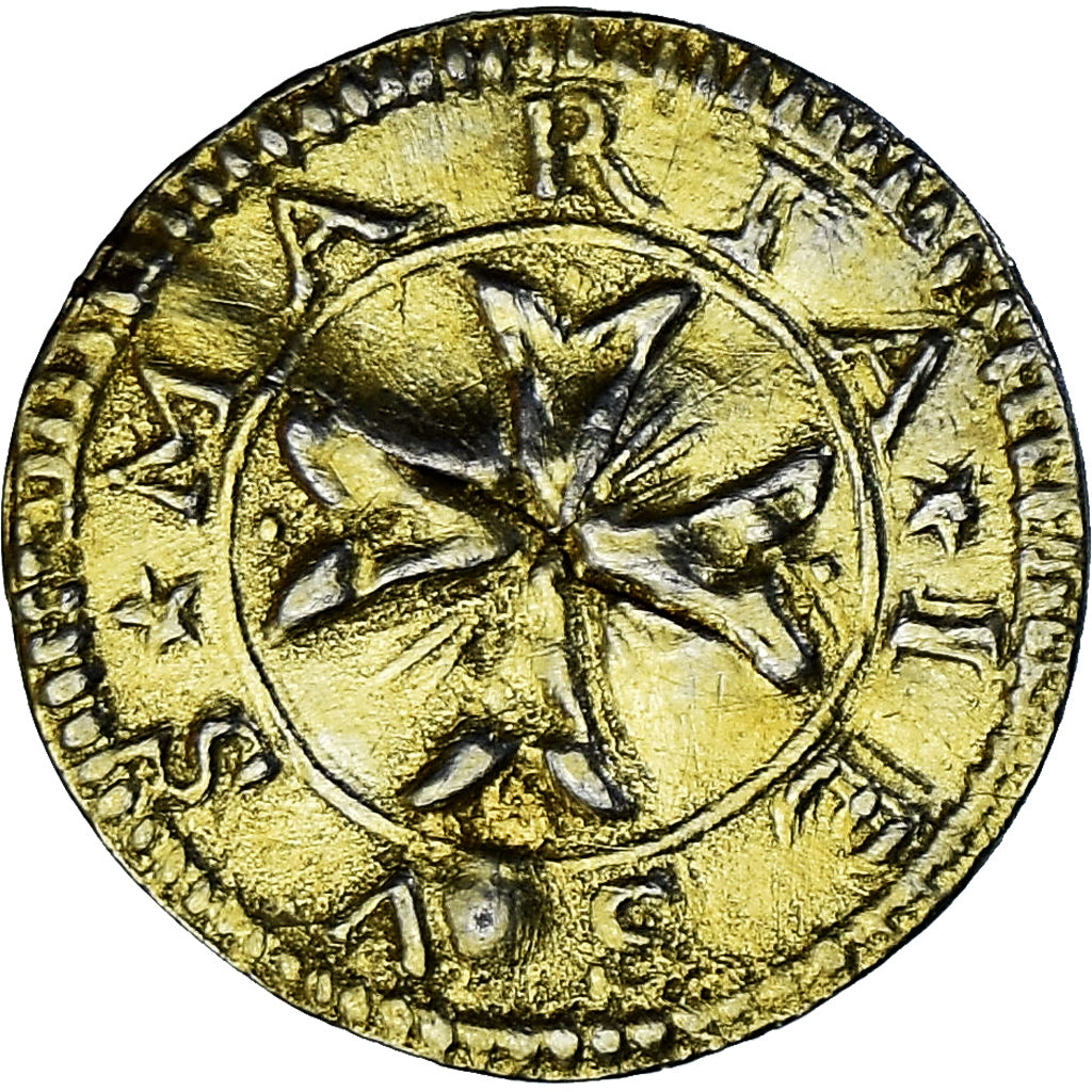 Frankrijk, Denier à épouser, Collection Térisse, ZF+, Vermeil, Terisse:D78