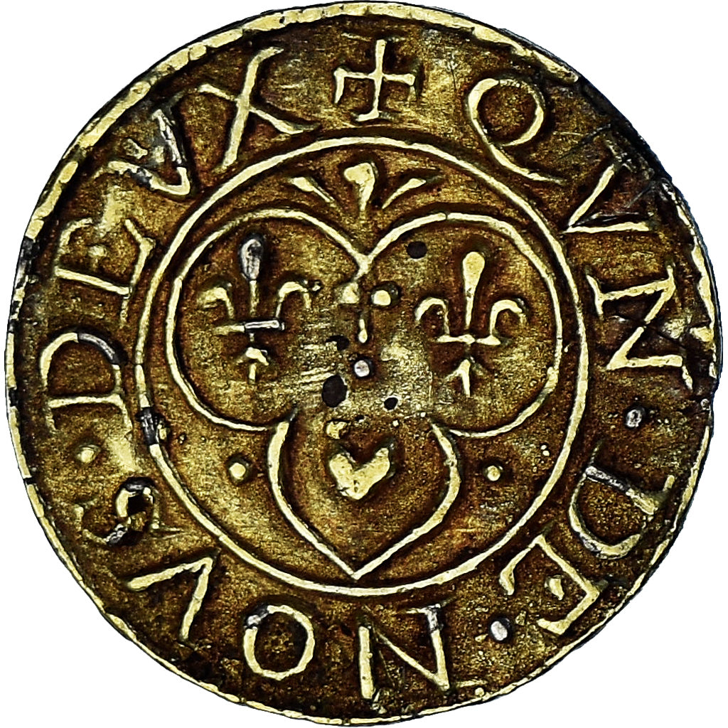 Frankreich, Denier à épouser, Collection Térisse, SS+, Vermeil, Terisse:D12