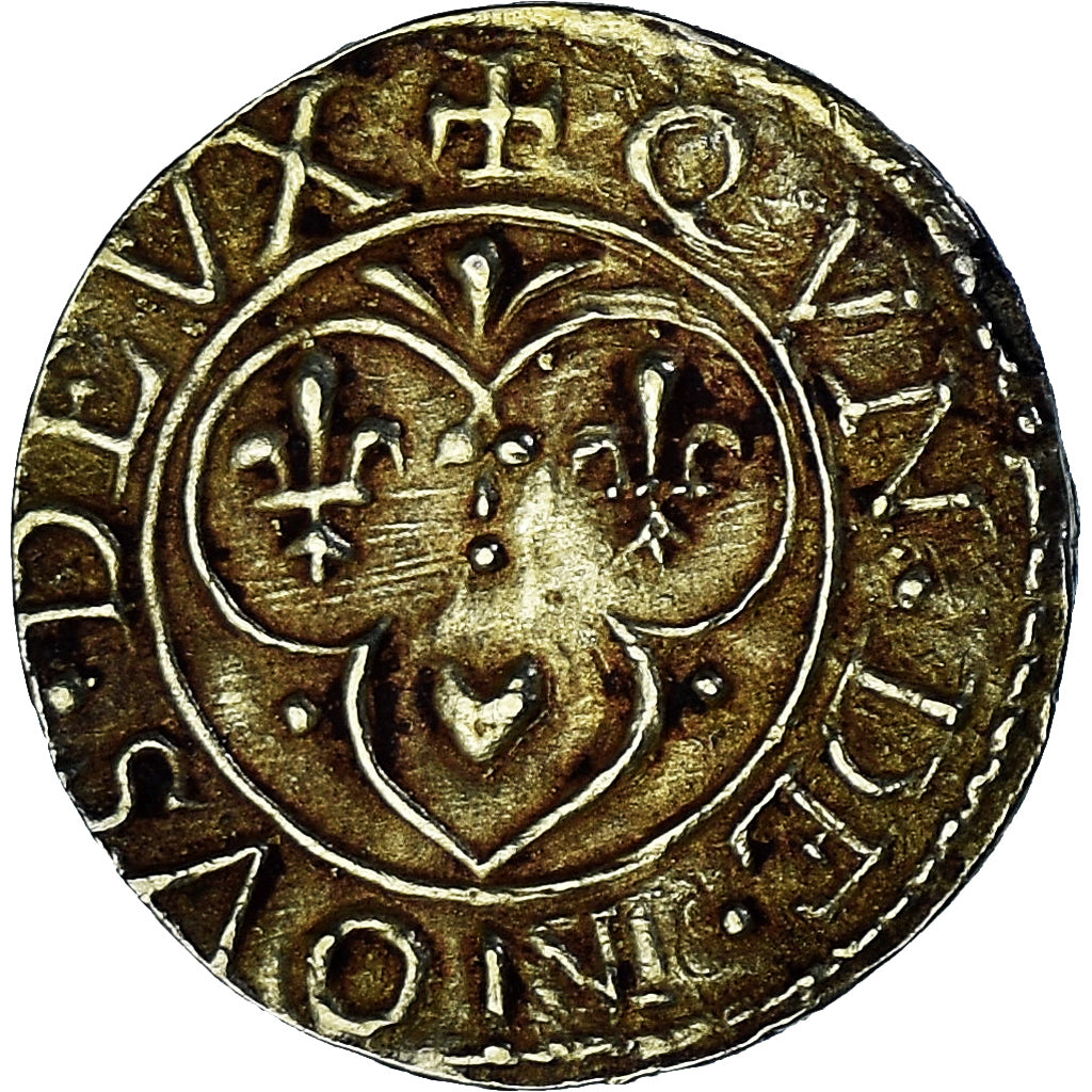 Francia, Denier à épouser, Collection Térisse, BB+, Vermeil, Terisse:D12