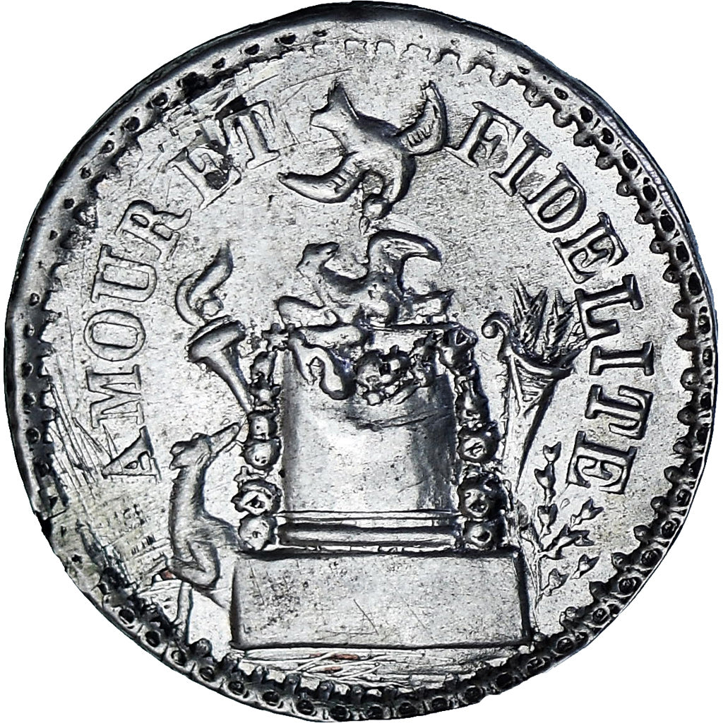 Francia, Denier à épouser, Collection Térisse, BB+, Argento, Terisse:D18D