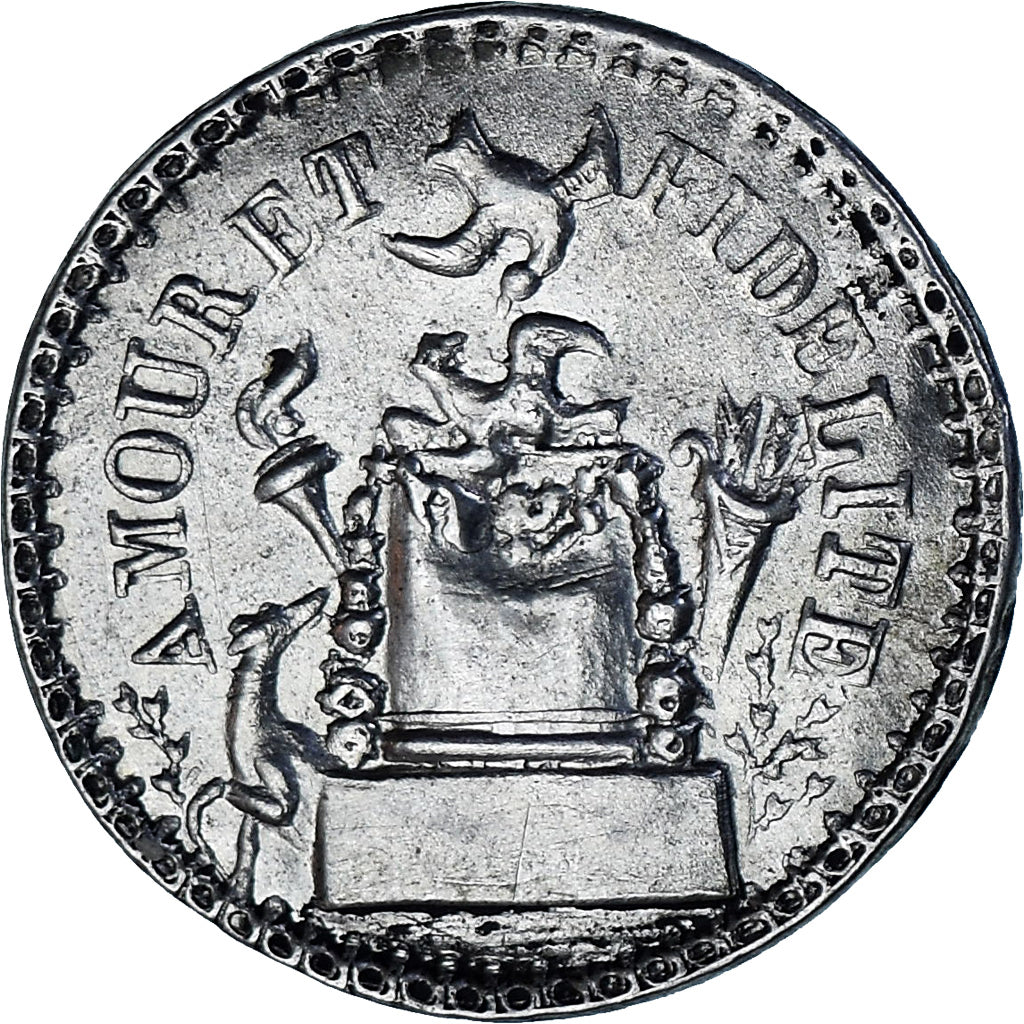 Frankreich, Denier à épouser, Collection Térisse, SS+, Silber, Terisse:D18D