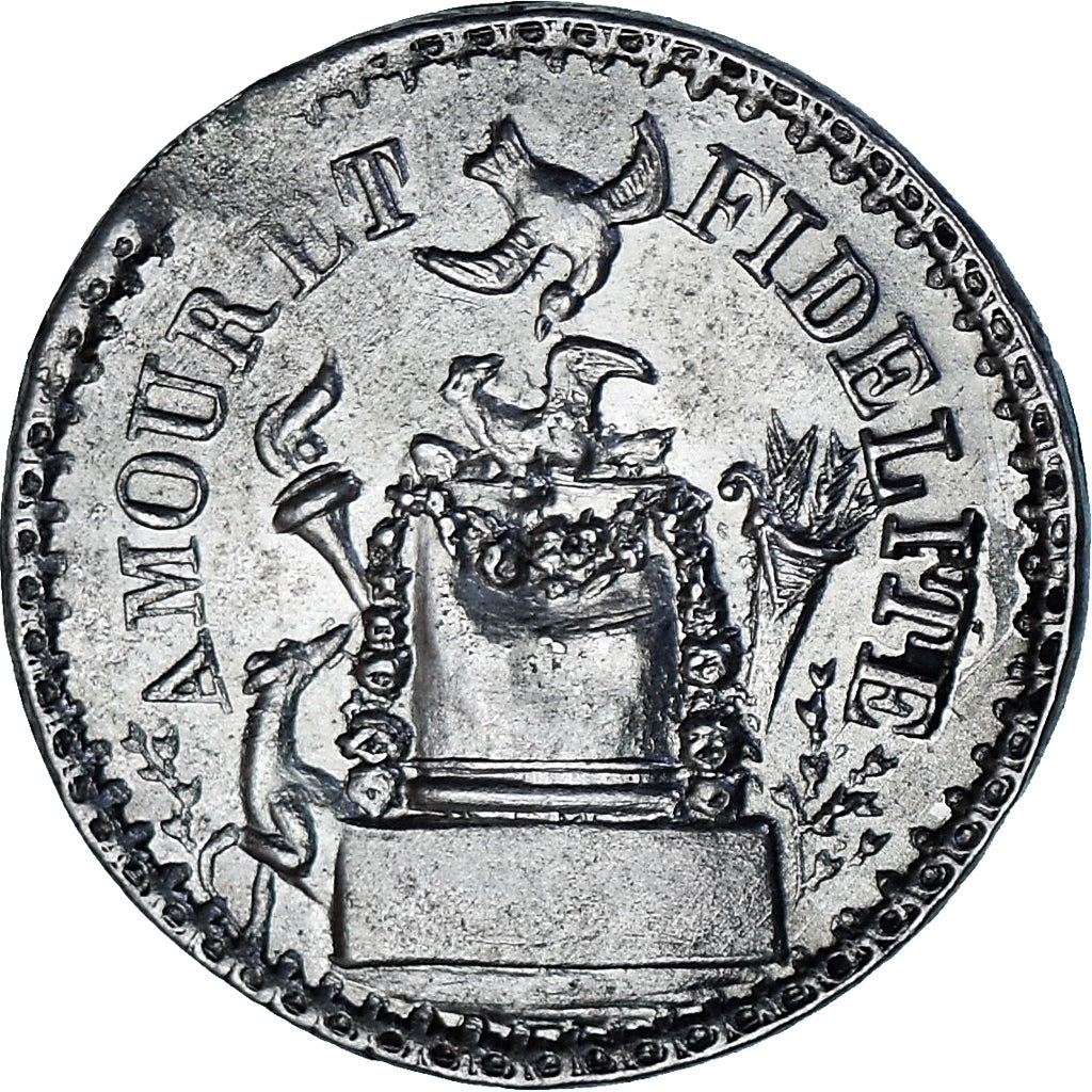 Frankreich, Denier à épouser, Collection Térisse, SS+, Silber, Terisse:D18D