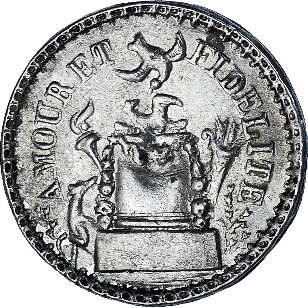 Francia, Denier à épouser, Collection Térisse, BB+, Argento, Terisse:D18D