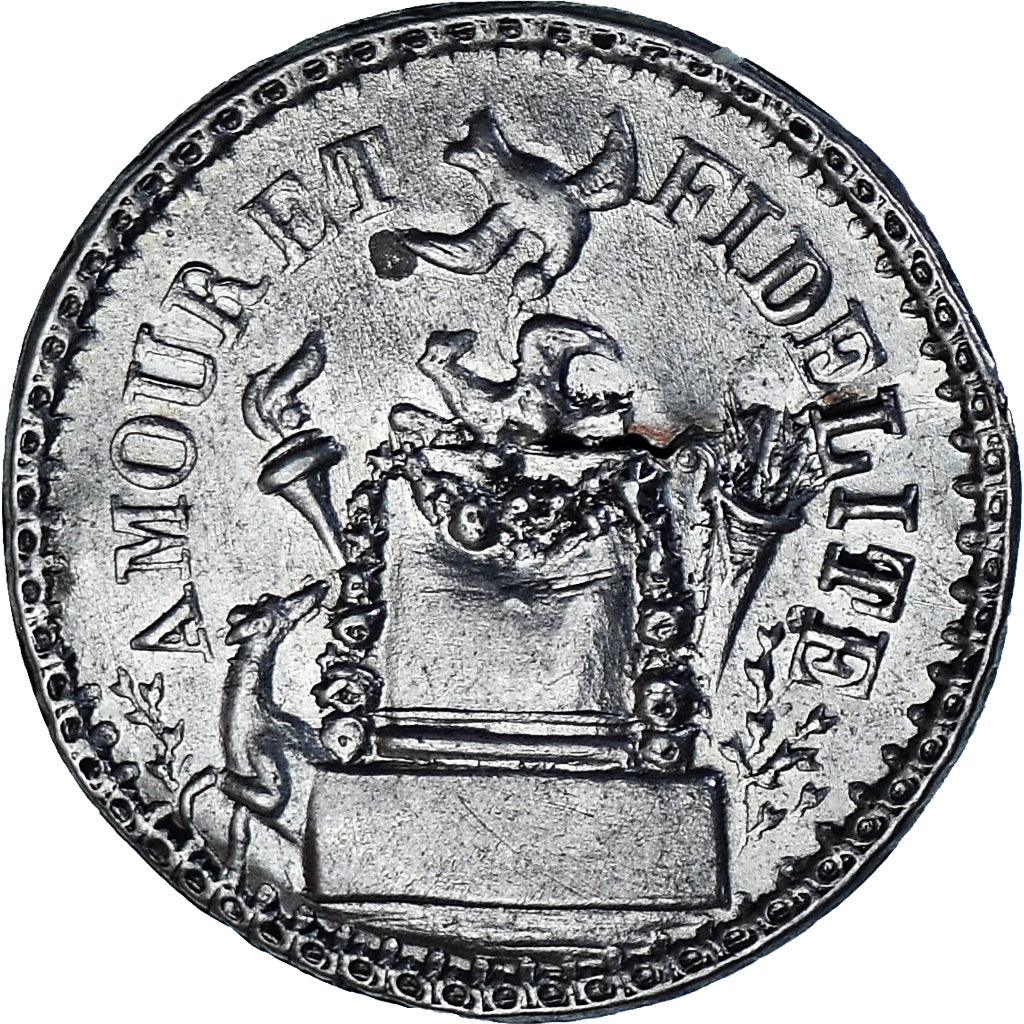 Francia, Denier à épouser, Collection Térisse, BB+, Argento, Terisse:D18D