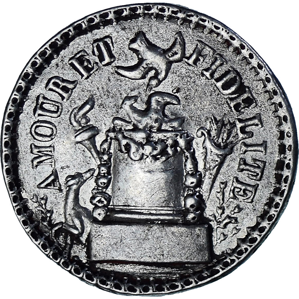 Francia, Denier à épouser, Collection Térisse, BB+, Argento, Terisse:D18D